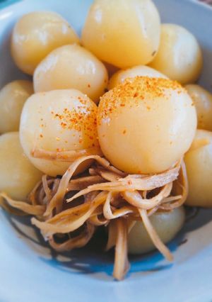 ♪テカテカツヤツヤの玉こんにゃく♪-レシピのメイン写真