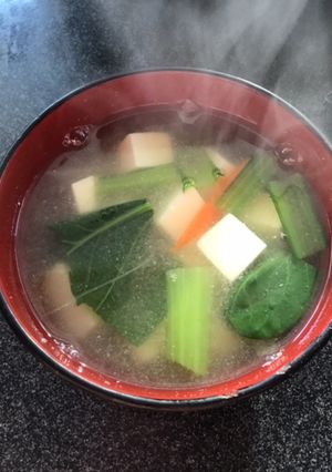 息子の為の味噌汁-レシピのメイン写真