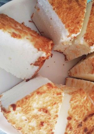油&乳不使用!エンゼルケーキ20cm型-レシピのメイン写真