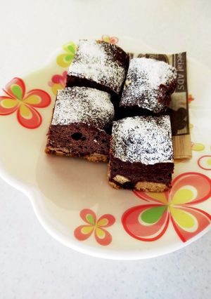 魚屋が作る簡単チョコブラウニー^ω^-レシピのメイン写真