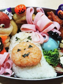 ハロウィンお弁当-レシピのメイン写真