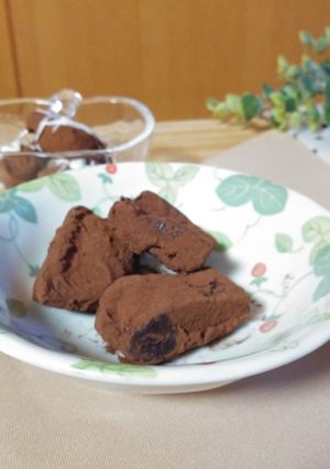 簡単バレンタインに♬生チョコアイス-レシピのメイン写真