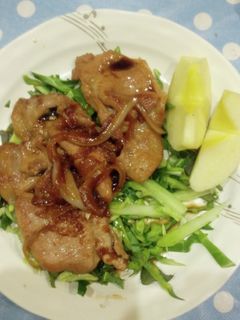 定食屋さん風 豚の生姜焼き-レシピのメイン写真