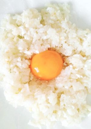 材料シンプルチャーハン（黄身のいる世界）-レシピのメイン写真