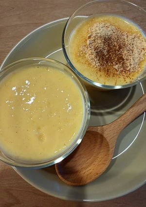柿プリン⭐︎材料２つ⭐︎加熱不要⭐︎秋の味覚-レシピのメイン写真