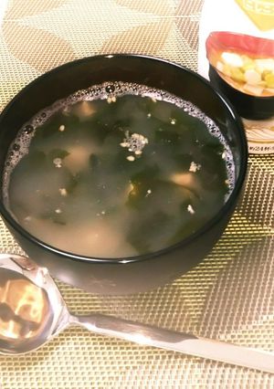 お湯が沸いたら♪20秒？で納豆お味噌汁-レシピのメイン写真