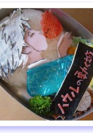 キャラ弁『ハウルの動く城 kiss』-レシピのメイン写真