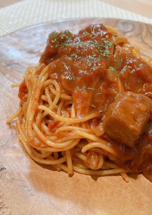 【絶品】牛肉ミートソーススパゲティ-レシピのメイン写真