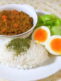 簡単!ひき肉たっぷりキーマカレー☆-レシピのメイン写真