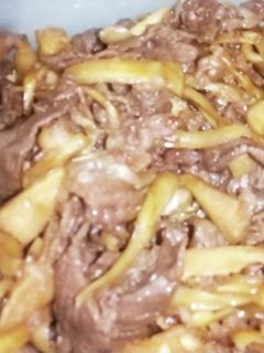 牛肉と舞茸のすき焼き風-レシピのメイン写真