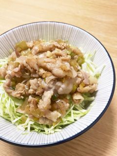 簡単☆ネギ塩豚丼-レシピのメイン写真