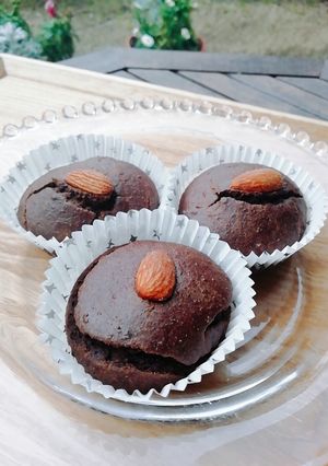 糖質を抑えたチョコカップケーキ-レシピのメイン写真