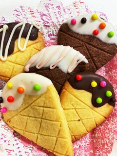 簡単!アイスクリームのデザインクッキー♪-レシピのメイン写真