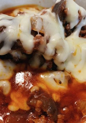 ナスとひき肉のチーズ焼き-レシピのメイン写真