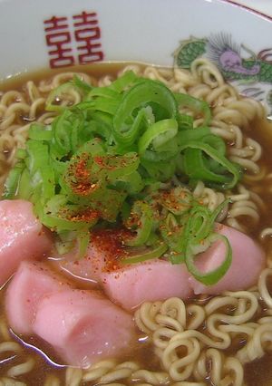 力餅♪ｲﾝｽﾀﾝﾄ味噌らーめん-レシピのメイン写真