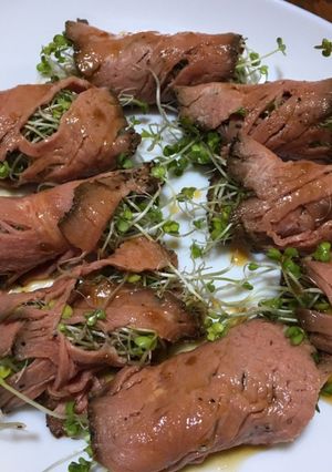 スプラウトのローストビーフ巻き-レシピのメイン写真