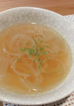 【超簡単】とろけるオニオンスープ-レシピのメイン写真