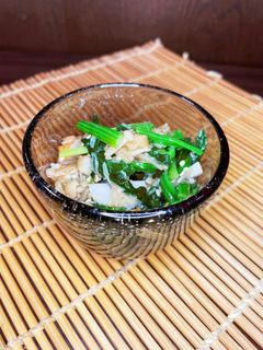 ほうれん草のなめ茸あえ-レシピのメイン写真