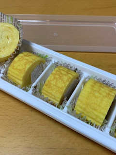 【お弁当自然解凍】ダイソー 冷凍卵焼き-レシピのメイン写真