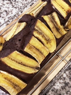 超簡単チョコバナナケーキ∞バター無し-レシピのメイン写真