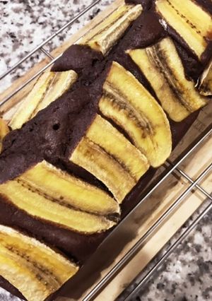 超簡単チョコバナナケーキ∞バター無し-レシピのメイン写真