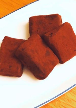 簡単ヘルシー生チョコ-レシピのメイン写真