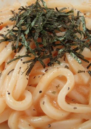 ひとりご飯に♪タラコうどん♪-レシピのメイン写真