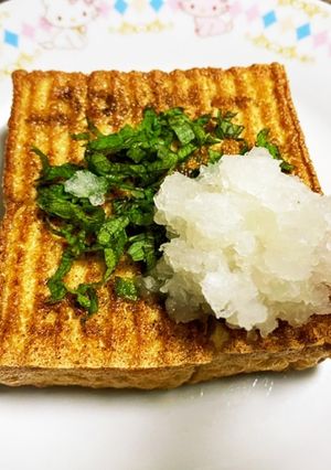♪厚揚げのバター焼き♪-レシピのメイン写真