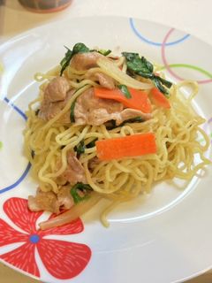 ニラの中華風焼きそば-レシピのメイン写真