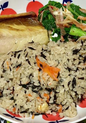 ひじきの炊き込みご飯-レシピのメイン写真