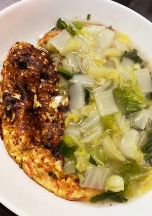 簡単！節約！豆腐カニ玉♪糖質制限-レシピのメイン写真