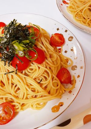 なめたけのバター醤油パスタ-レシピのメイン写真