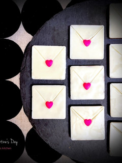 簡単♡ラブレターチョコ-レシピのメイン写真