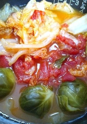炊飯器で作る♪簡単ミネストローネ-レシピのメイン写真