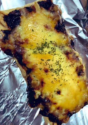 簡単！低糖質ガッツリ油揚げカレーチーズ-レシピのメイン写真