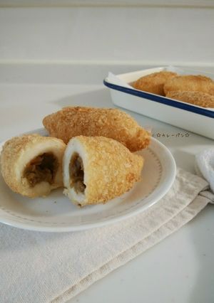 発酵いらず☆簡単カレーパン-レシピのメイン写真