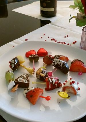 キラキラフルーツチョコ-レシピのメイン写真