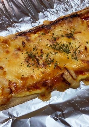 簡単！低糖質満足油揚げチーズ♪ピザ風-レシピのメイン写真