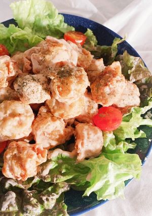 焼売をエビマヨ味に美味しくアレンジ！-レシピのメイン写真