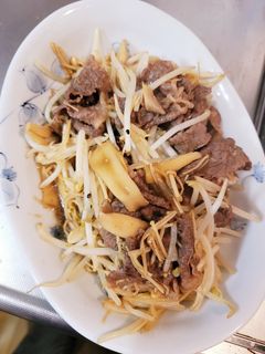 エリンギとえのきの牛肉ピリ辛炒め-レシピのメイン写真