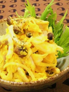 簡単☆しめじと玉ねぎのかぼちゃサラダ-レシピのメイン写真