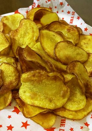 皮付き越冬インカのめざめのポテトチップス-レシピのメイン写真