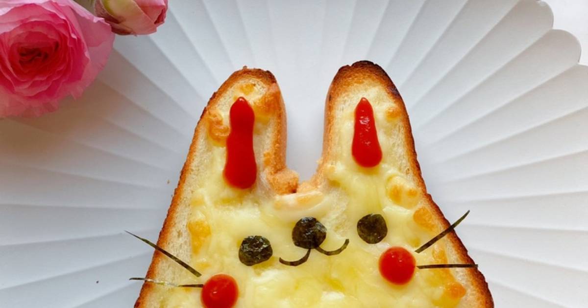 うさぎさん♡トースト