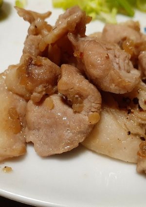 豚肉のぽん酢炒め♪-レシピのメイン写真