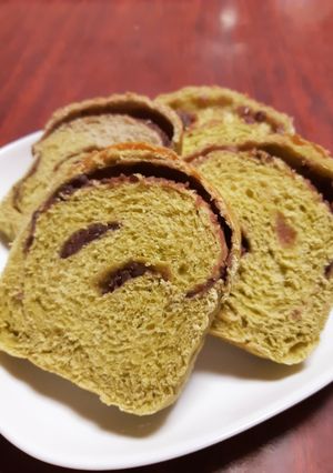 ほったらかし◎抹茶ミニ食パン-レシピのメイン写真