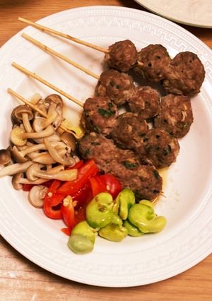 餃子のタネの余りでつくね-レシピのメイン写真