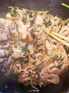 簡単☆ニラもやしの豚肉炒め-レシピのメイン写真