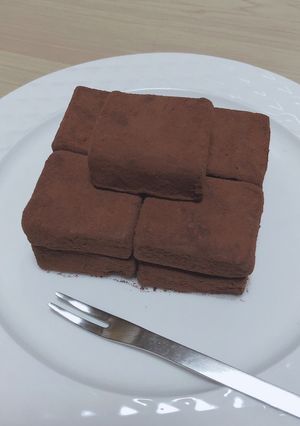 優しく溶けてく 濃厚生チョコ-レシピのメイン写真