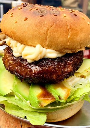 キャンプ飯 テリヤキバーガー-レシピのメイン写真