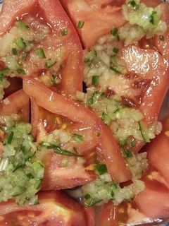 トマトを美味しく食べるサラダ*-レシピのメイン写真